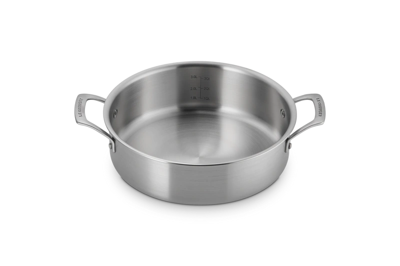 Le Creuset - Patelnia Sauteuse ze stali nierdzewnej 26 cm