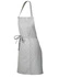 Kela - Fartuch kuchenny z wzorem jasnoszary Tia