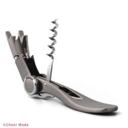 Cheer Moda - Korkociąg sommeliera Libellule szary