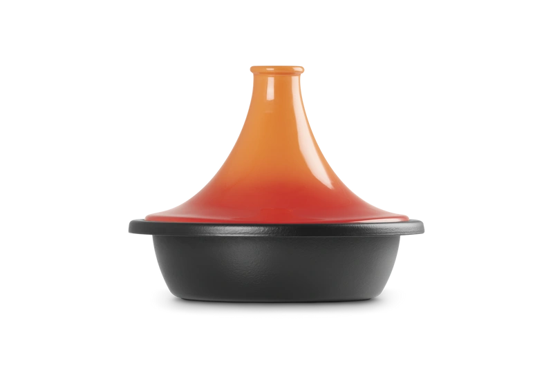 Le Creuset - Tagine żeliwo kamionka 31 cm płomienny