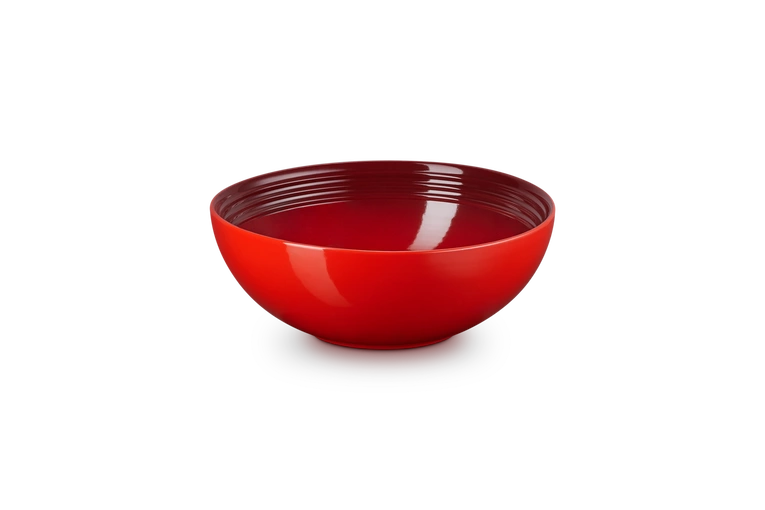 Le Creuset - Miska do sałatek 24 cm wiśniowa
