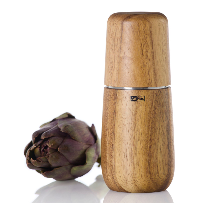AdHoc - Młynek akacjowy do soli lub pieprzu Yono S