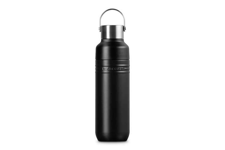 Le Creuset - Butelka termiczna na wodę 500 ml czarna