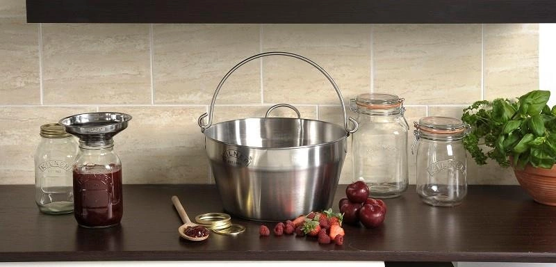Kilner - Garnek stalowy do dżemów i powideł 8 l