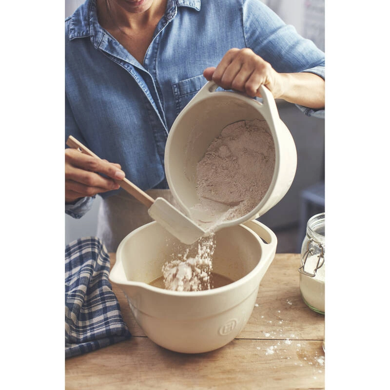 Emile Henry - Misa do mieszania ciasta 3,5 l- czarny