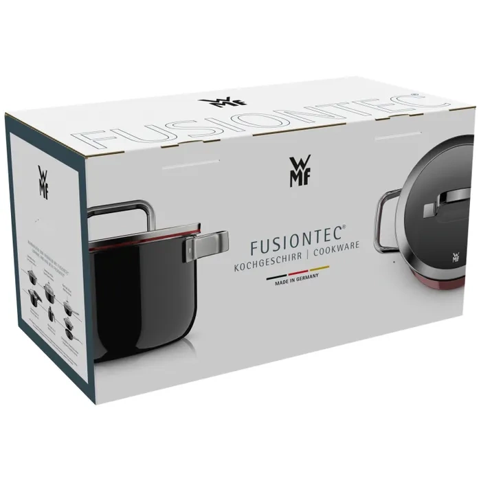 WMF - Zestaw garnków Fusiontec MineralPro czarny 4 szt