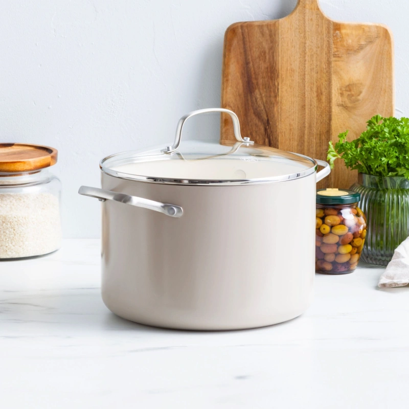 GreenChef - Garnek Nordics 24 cm 7,6 l z pokrywką