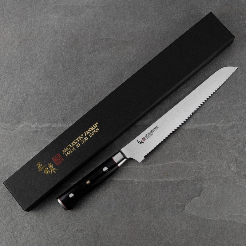 Mcusta Zanmai - VG-10 Pro Zebra Nóż do pieczywa 23cm