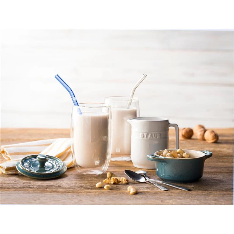 Zwilling - zestaw 4 słomek zakrzywionych kolorowe Sorrento