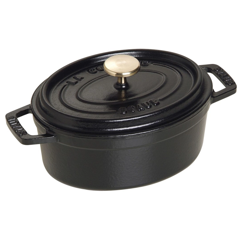 Staub - brytfanna  żeliwna czarna 0,6 l 15 cm