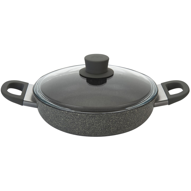 Ballarini - patelnia głęboka 2H + pokrywką 28 cm Murano