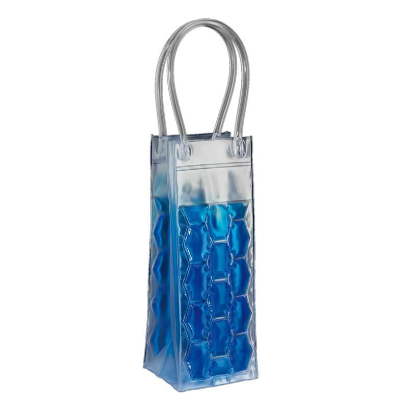 Cilio - cooler do wina niebieski 9 x 9 x 25 cm