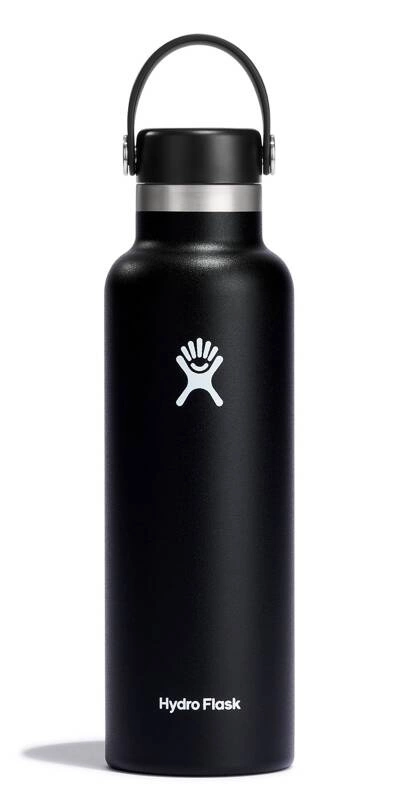 Hydro Flask - Butelka 621 ml Standard Mouth Flex Cap czarny