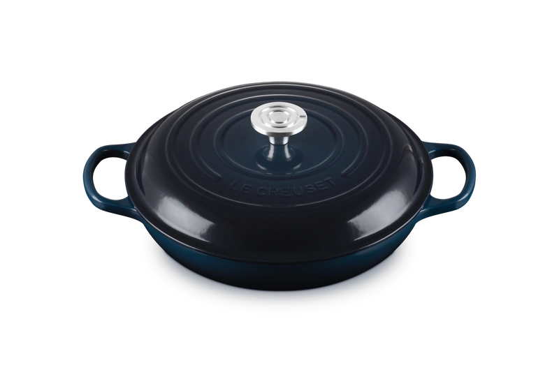 Le Creuset - garnek Gourmet Profesjonalny żeliwny 26 cm 2,2 l nuit