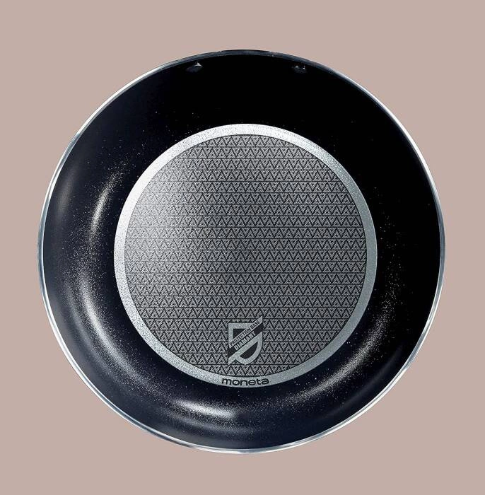 Moneta - Rondel 16 cm Rose Gold Diamant, indukcja