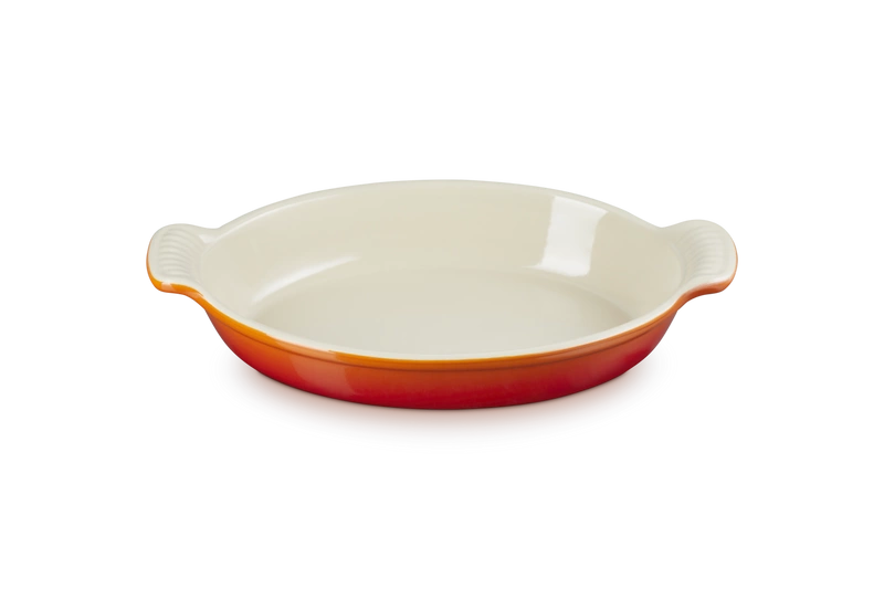 Le Creuset - Kamionkowa forma do pieczenia Heritage 28 cm płomienny