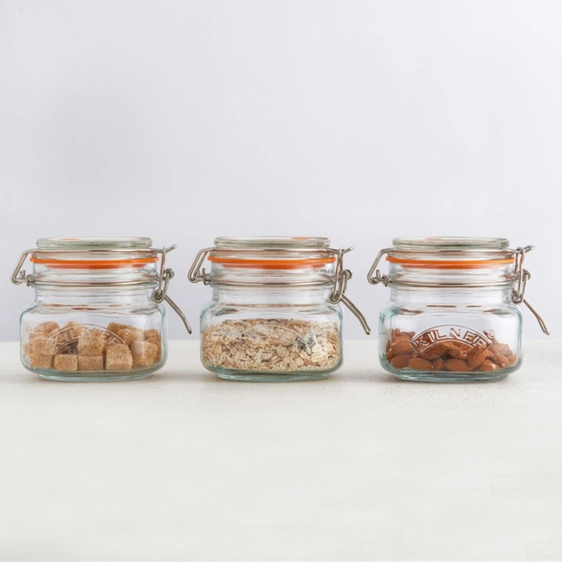 Kilner - Słoik 0,5l, Square Clip Top Jar