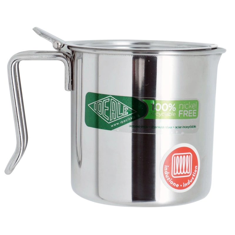 IDEALE - Kubek z przykrywką 7cm, stal nierdzewna