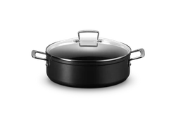 Le Creuset  - patelnia głęboka Sauteuse z powłoką nieprzywieralną 28 cm  TNS