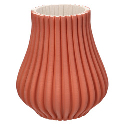 Rituali Domestici - LINO Brązowy wazon 28 x 25 cm