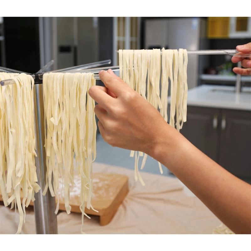Kuchenprofi - stojak do suszenia makaronu, śred. 4,5 x 40 cm, stal nierdzewna/akryl PASTACASA Plus