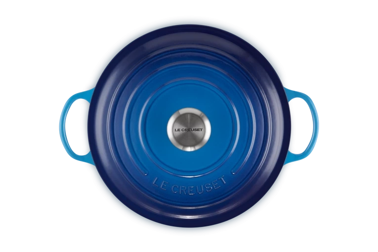 Le Creuset - La Marmite garnek żeliwny rodzinny Azure 26 cm