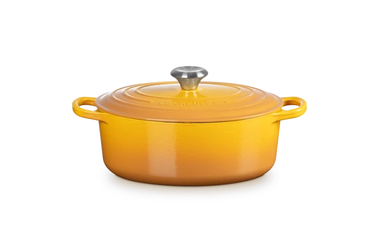 Le Creuset - brytfanna żeliwna emaliowana Signature 31 cm 6,3 l Nectar
