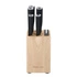 KitchenAid Culinary Tools - blok z 5 nożami i ostrzałką