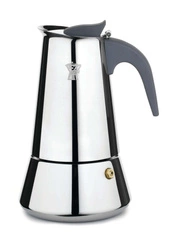 Pezzetti - STEELEXPRESS Stalowa kawiarka (6 filiżanek) - Srebrny