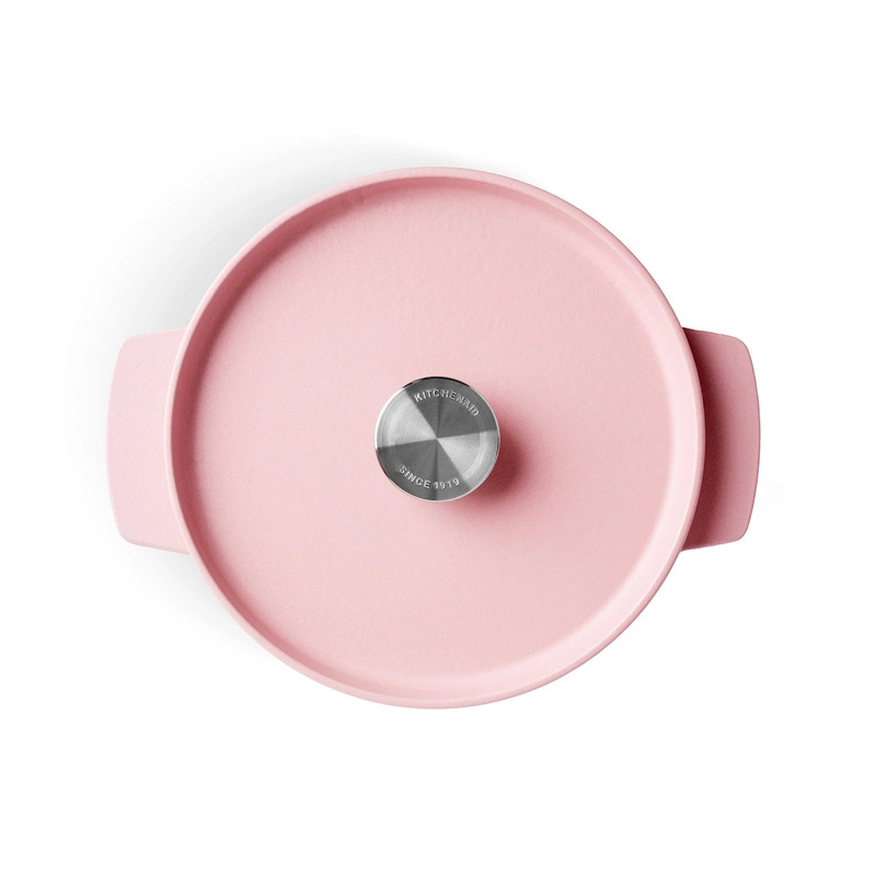 KitchenAid - garnek żeliwny 3,3L Dried Rose