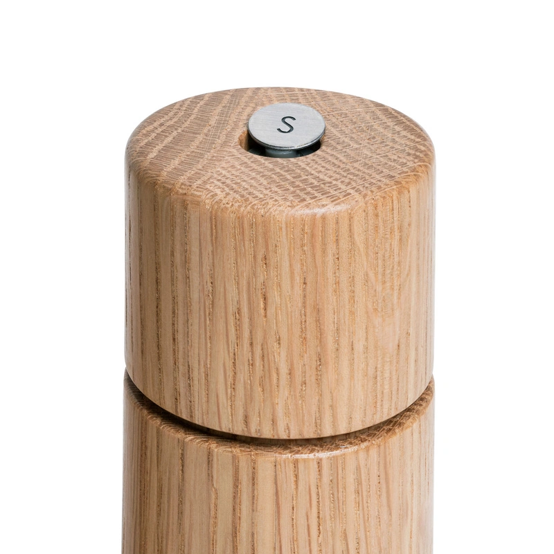 Crushgrind - Młynek drewniany 12 cm Naturalny