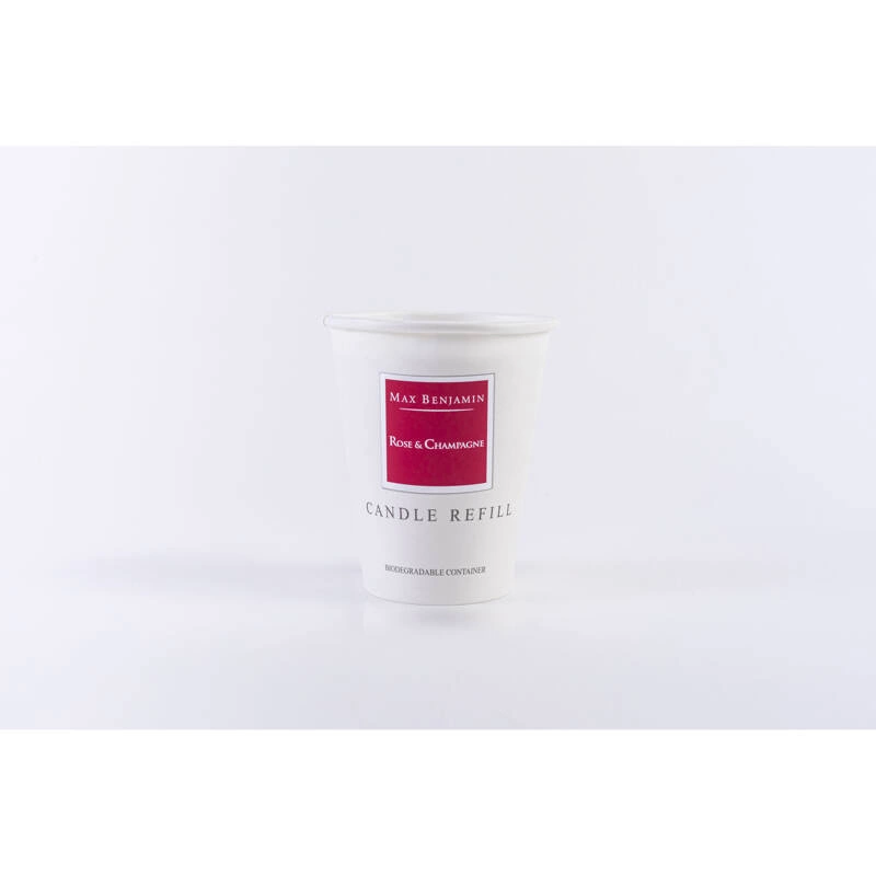 Max Benjamin - Wkład do świecy zapachowej 190g - Rose & Champagne Classic