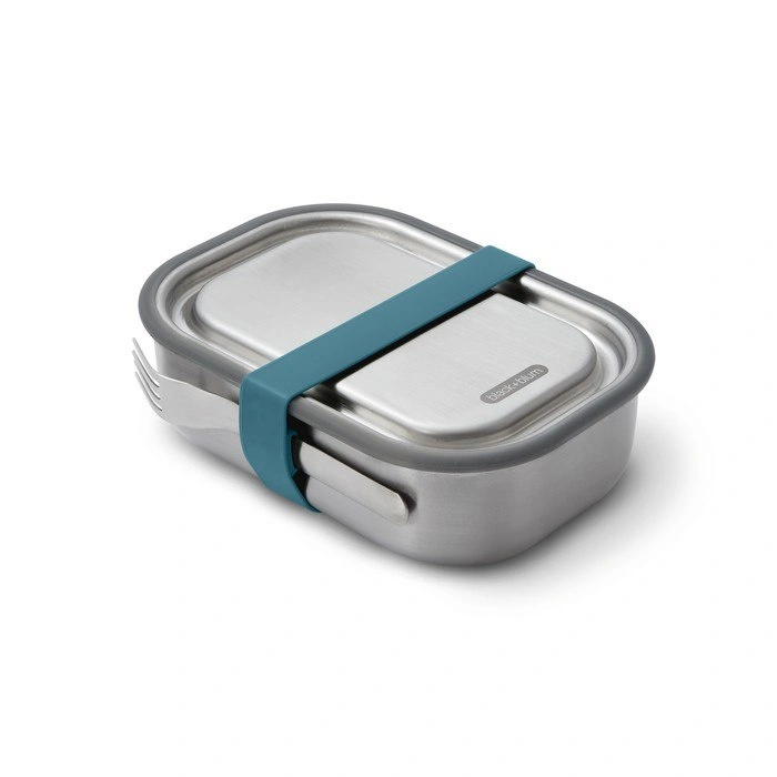 Black & Blum - Lunch box stalowy L, morski