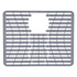 OXO - Mata do zlewu 28x32cm. Silikon szara GoodGrips