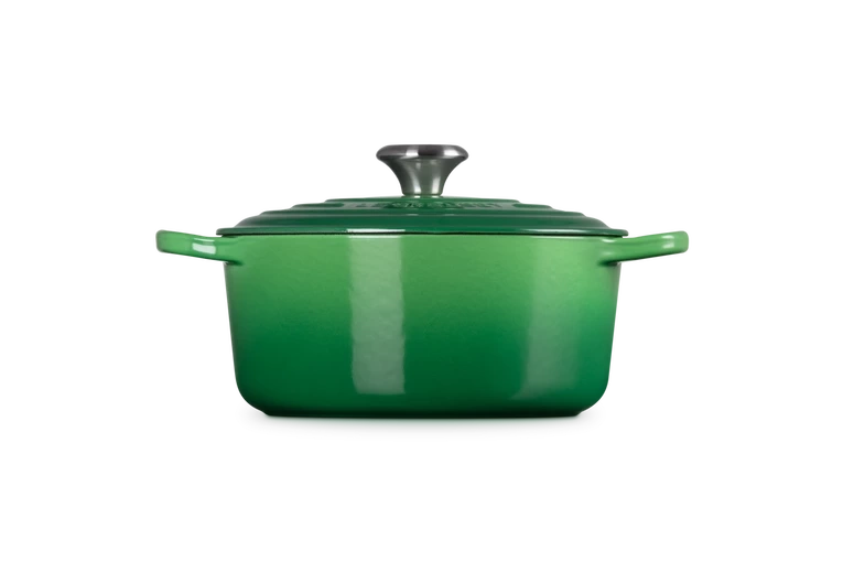 Le Creuset - garnek żeliwny Signature 24 cm 4,2 l bamboo