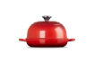 Le Creuset - garnek żeliwny do pieczenia chleba wiśniowy