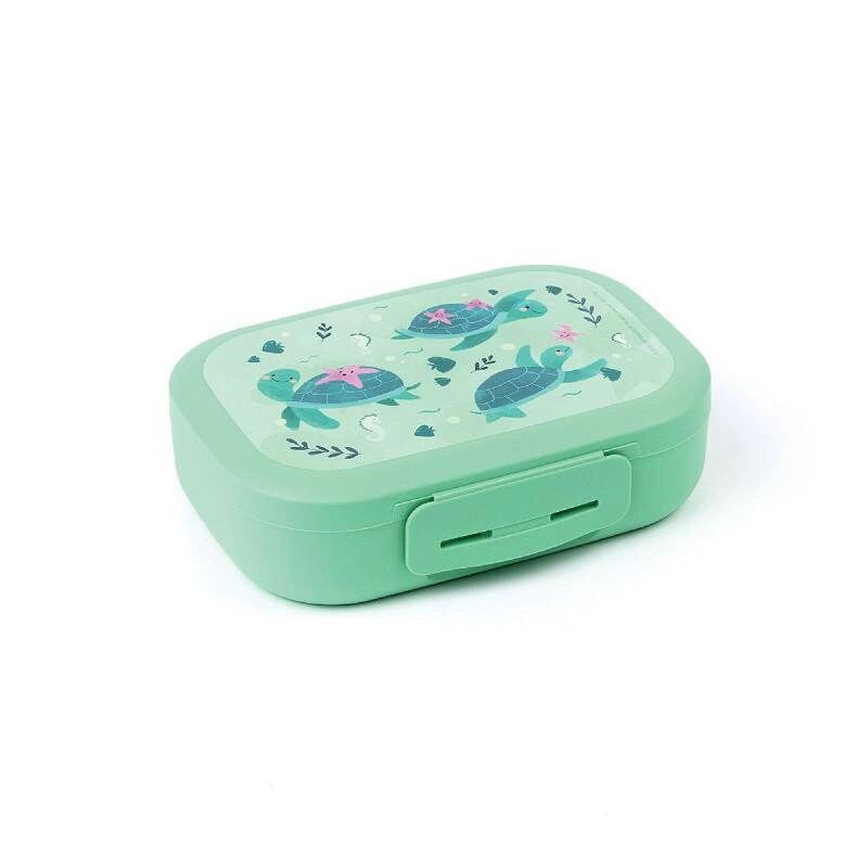 Amuse - lunchbox do szkoły CLIP Żółwik