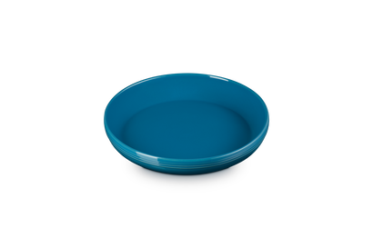 Le Creuset - Talerz z rantem Coupe deep teal 22 cm