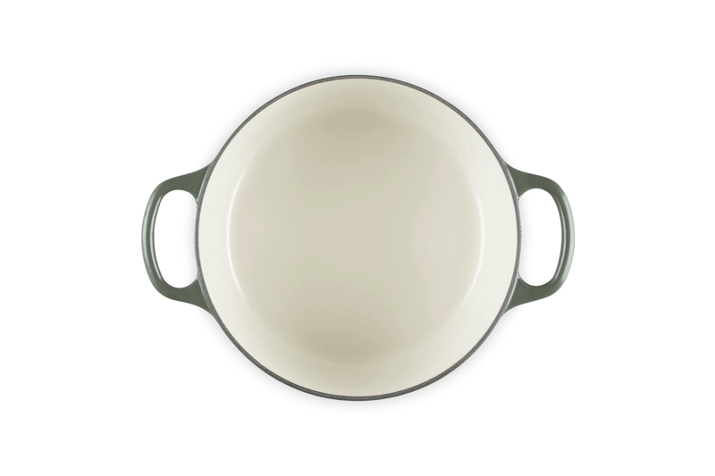 Le Creuset brytfanna żeliwna emaliowana Signature okrągła 22 cm 3,3l thyme