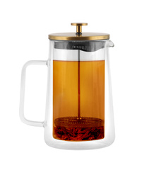 Vialli Design - Zaparzacz do herbaty 1000 ml Diva złoty mat