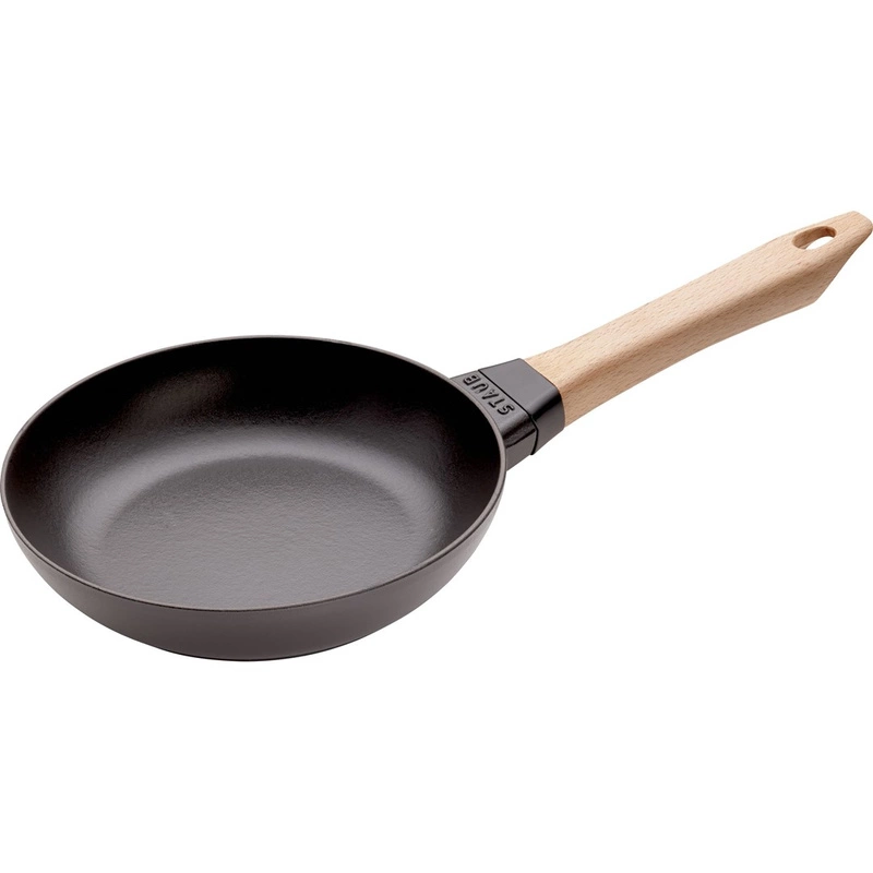Staub - żeliwna patelnia do smażenia czarna 20 cm