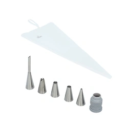 Birkmann - Rękaw cukierniczy z tylkami + adapter Baker's Bestn