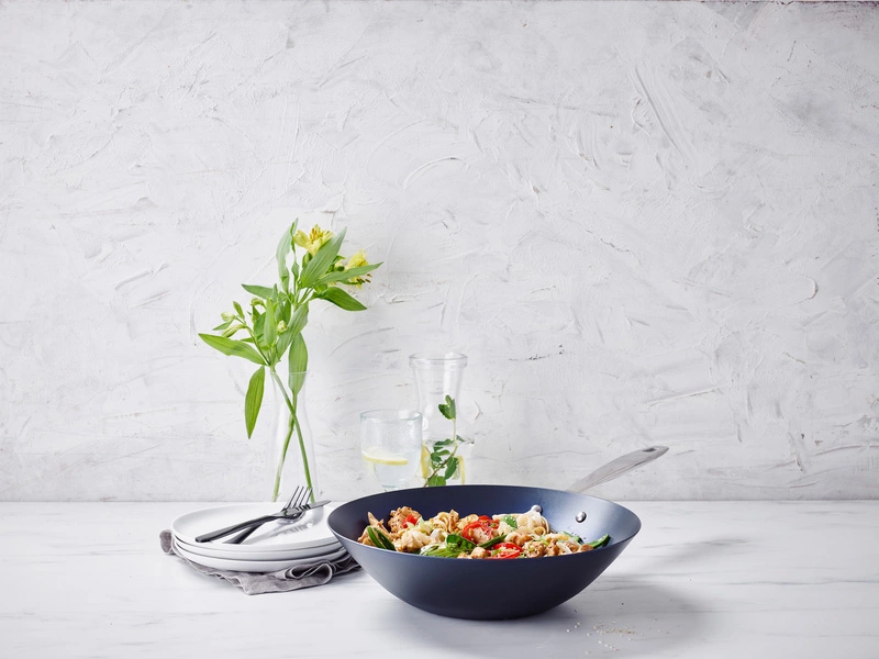 Beka - Patelnia wok ze stali węglowej 31cm Maestro