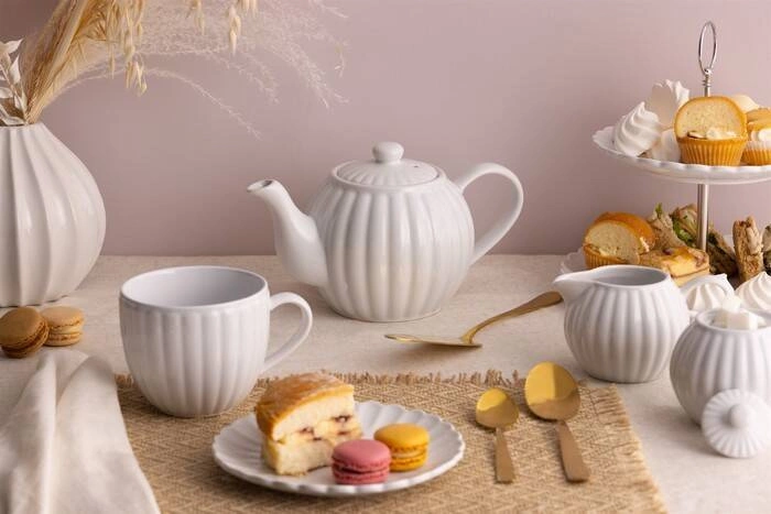 PK - Patera podwójna biała Luxe