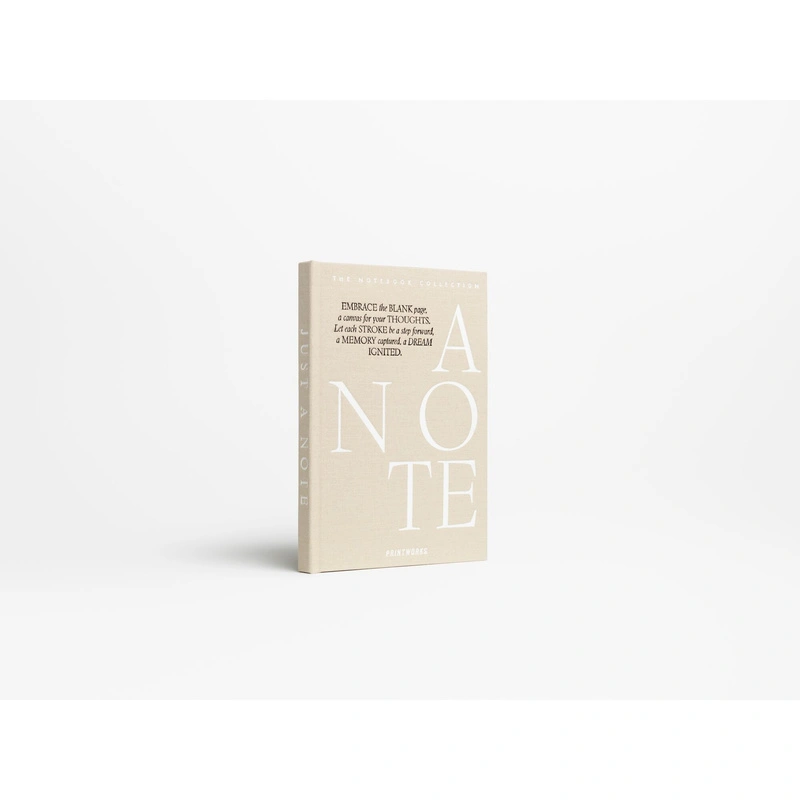 Printworks - Notatnik - Just a Note, Beżowy