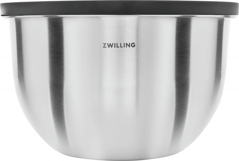 Zwilling - FRESH & SAVE Zestaw 2 stalowych misek z pokrywką - srebrny