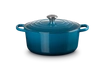 Le Creuset - garnek żeliwny emaliowany Signature 28 deep teal