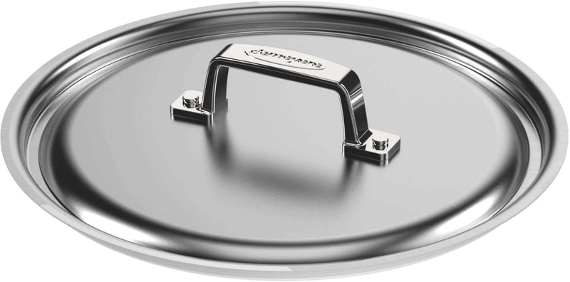 Demeyere - Patelnia głęboka z 2 uchwytami i pokrywką Demeyere Black 5 - 24 cm