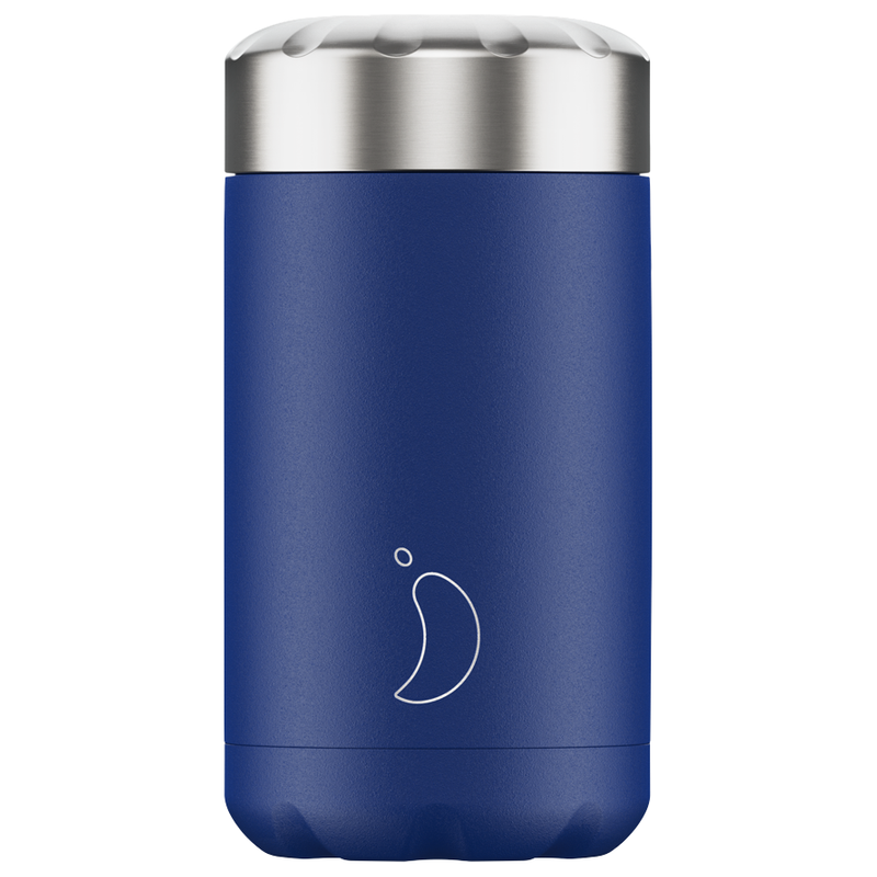 Chilly's Bottles - Termos obiadowy Chilly's 500ml Blue Matte