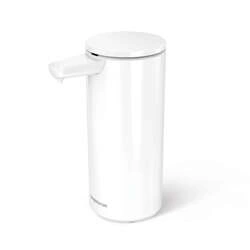 Simplehuman - Dozownik do mydła bezdotykowy, 414 ml, biały